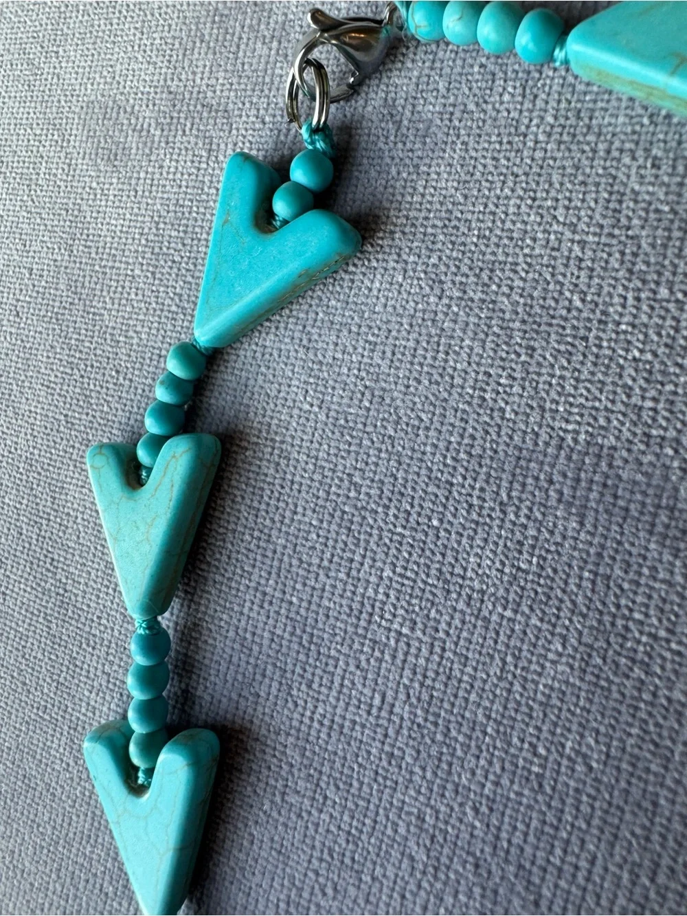 NWOT Tuckernuck Texas Arrow Turquoise Necklace